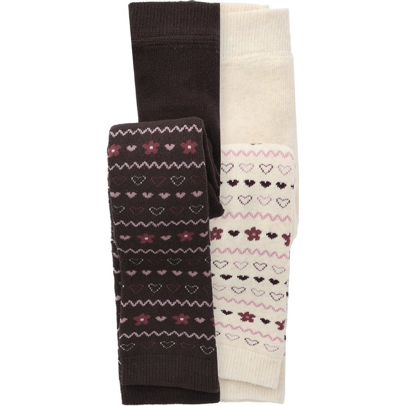 2 Baby Frottee-Leggings im Set