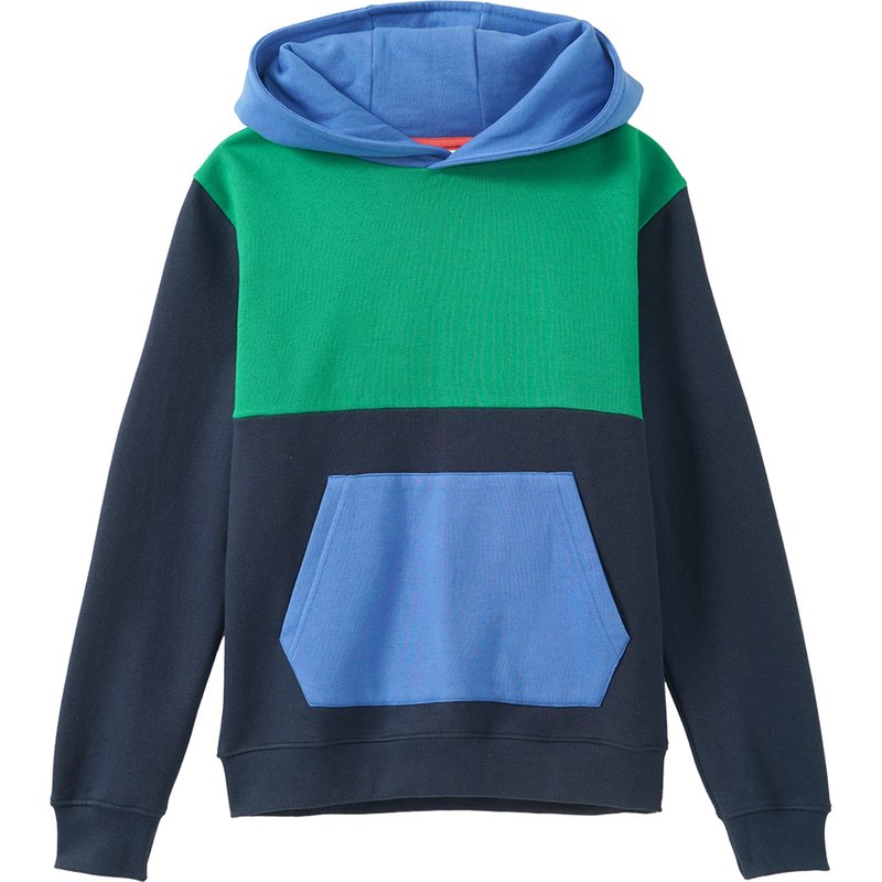 Jungen Hoodie mit Farbteilern