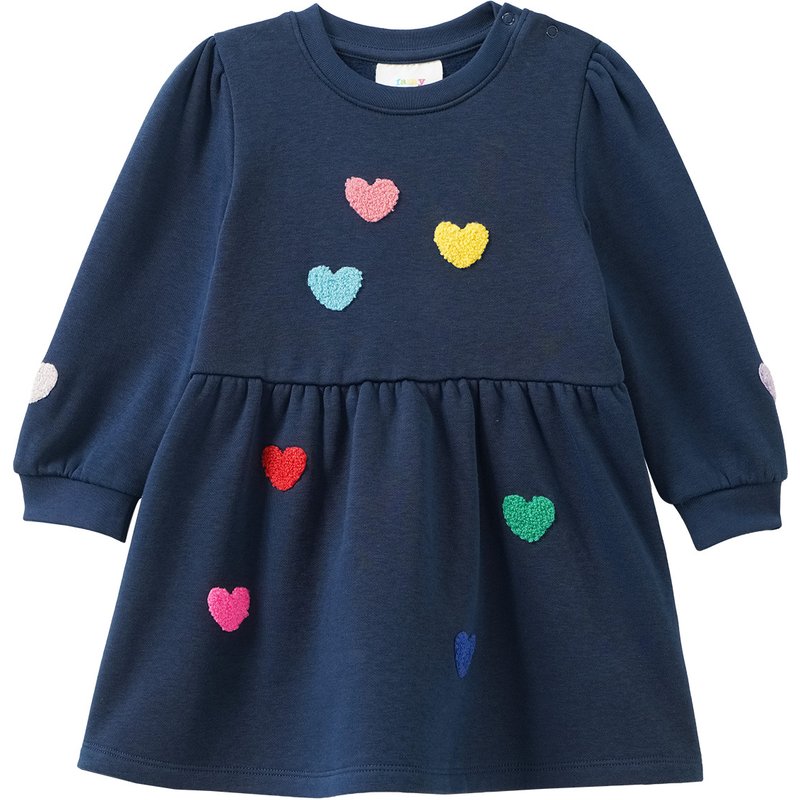 Baby Sweatkleid mit Applikationen