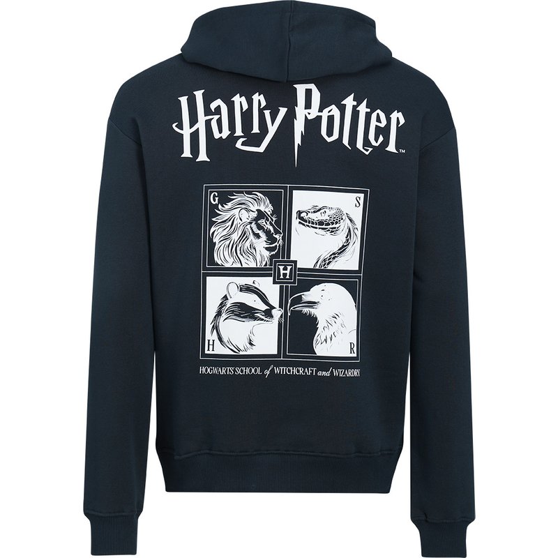 Harry Potter Hoodie mit Rücken-Print