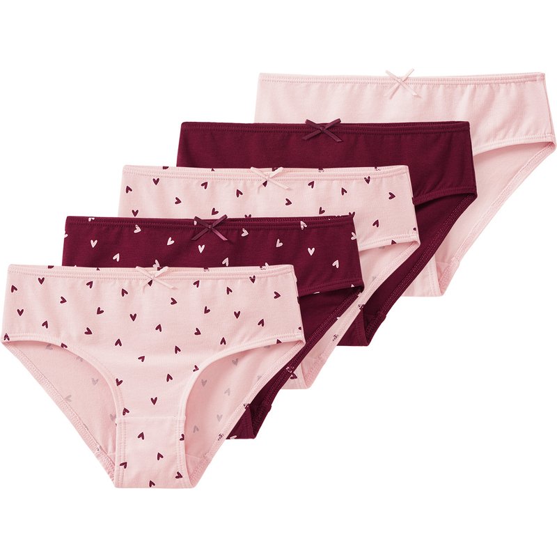 5 Mädchen Slips im Set
