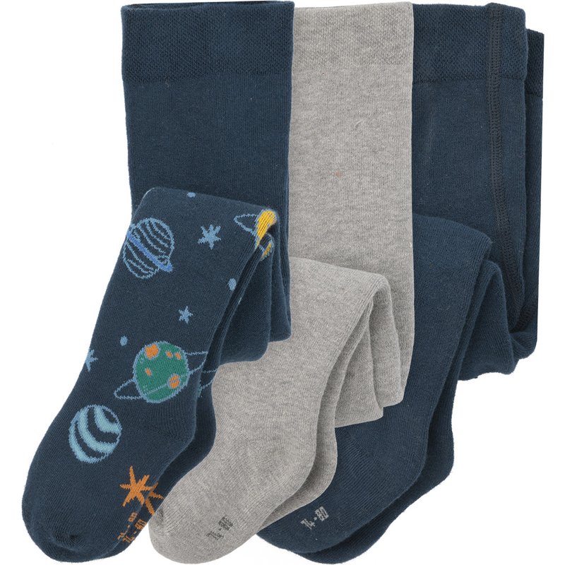 3 Baby Frottee-Strumpfhosen im Set