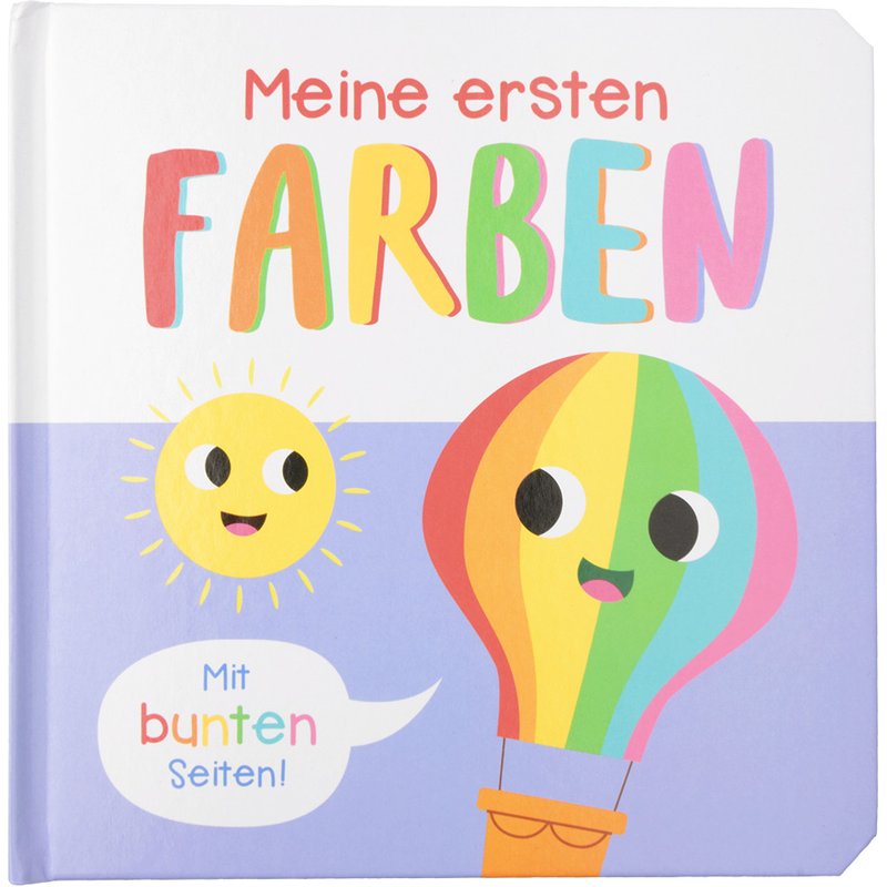 Baby Farben-Buch mit bunten Seiten