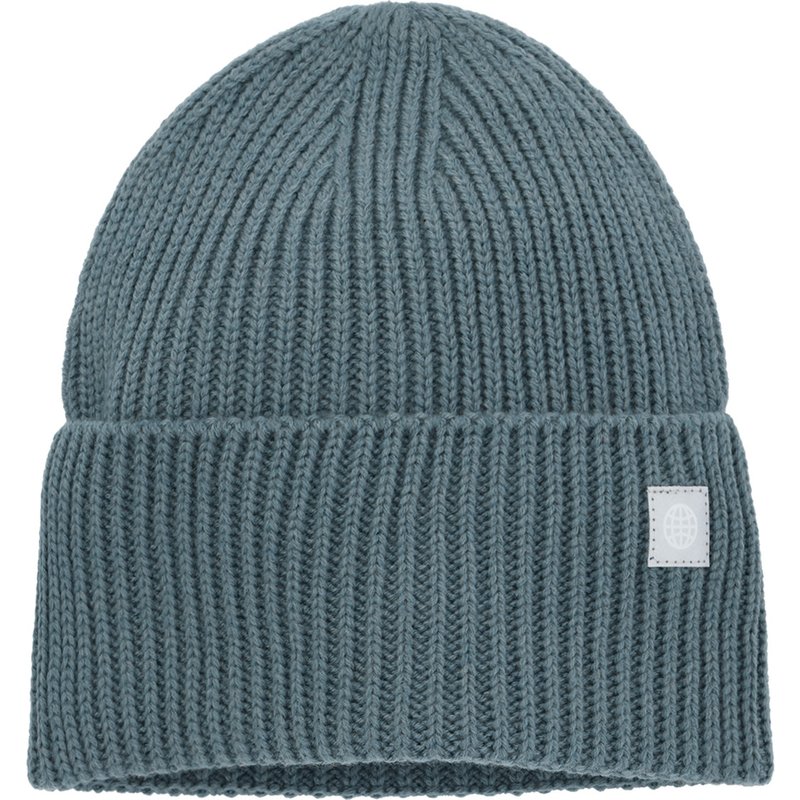 Jungen Strickmütze mit Rippstruktur