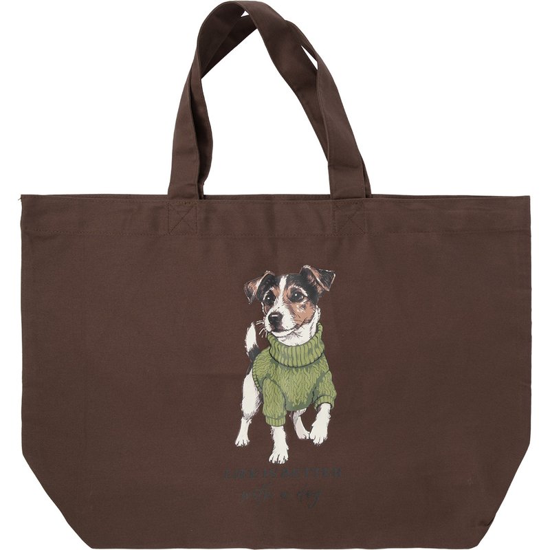 Canvas-Shopper mit Print