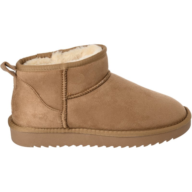 Damen Winterboots in Wildleder-Optik