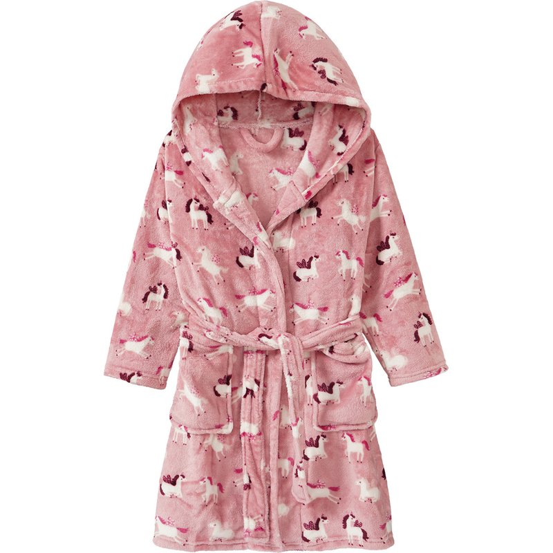 Mädchen Bademantel aus Fleece