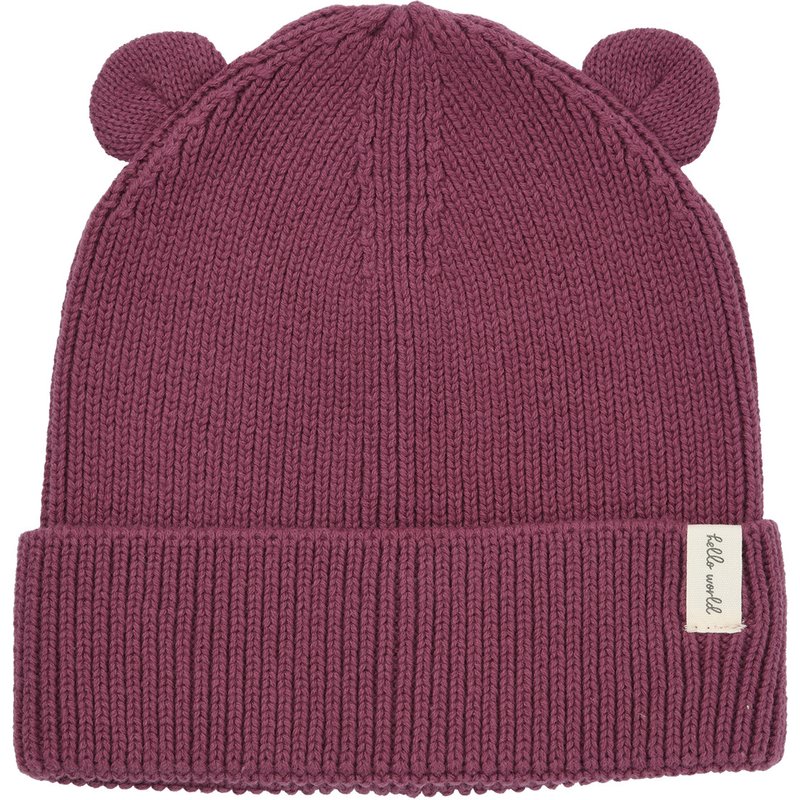 Baby Strickmütze mit Öhrchen