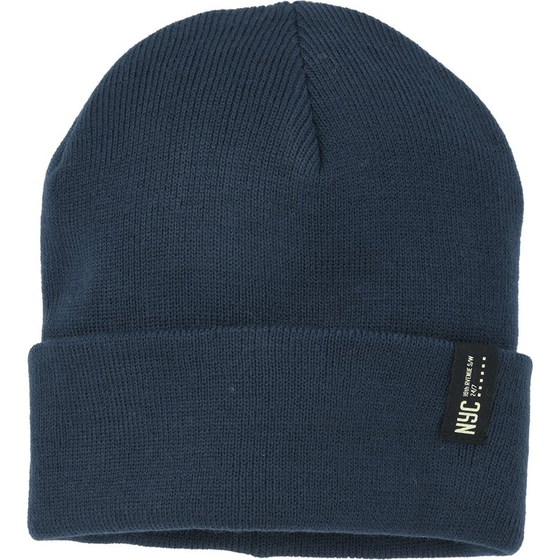 Jungen Mütze in Unifarben