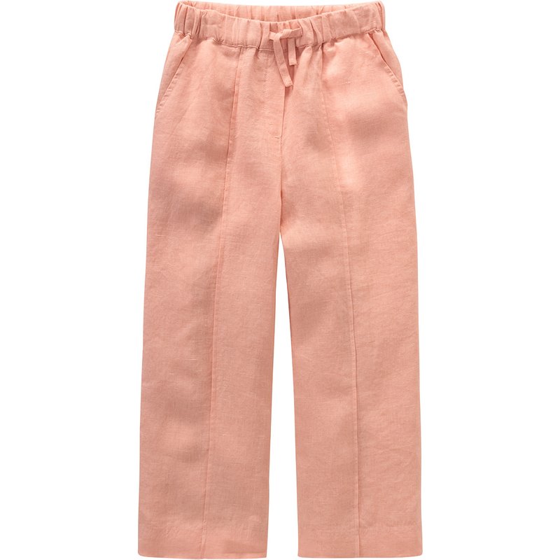 Mädchen Leinen-Hose mit Tunnelzug