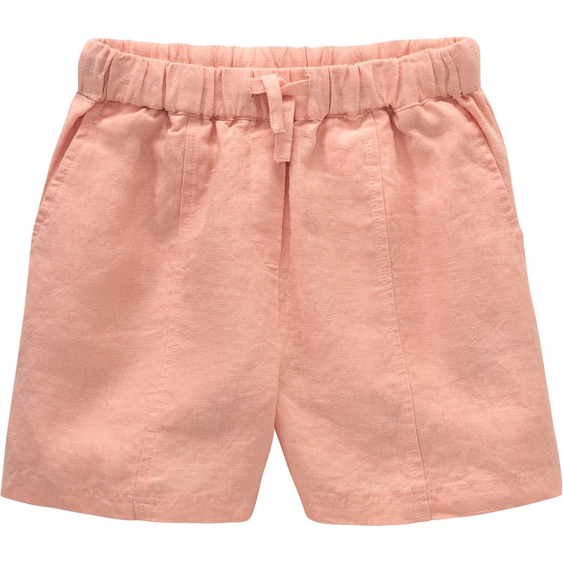 Mädchen Leinen-Shorts mit Tunnelzug