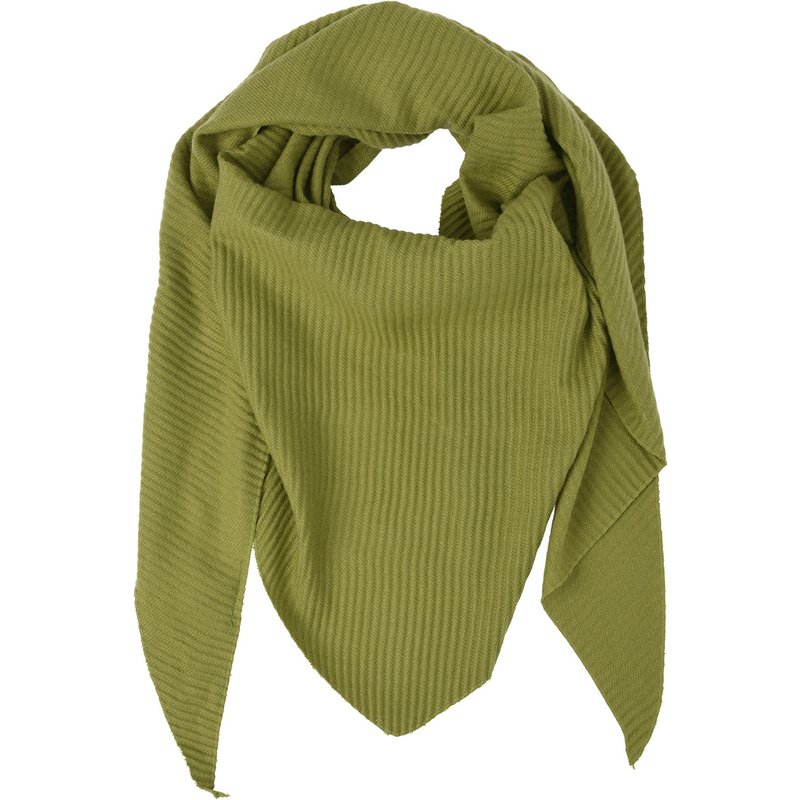 Damen Schal in Crinkle-Optik