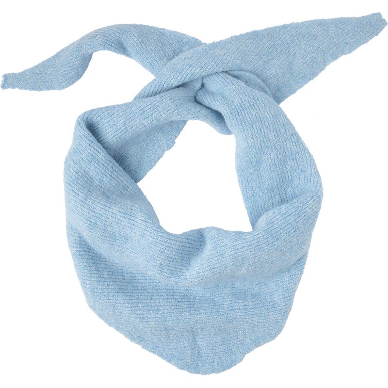 Damen Dreiecksschal mit Woll-Anteil