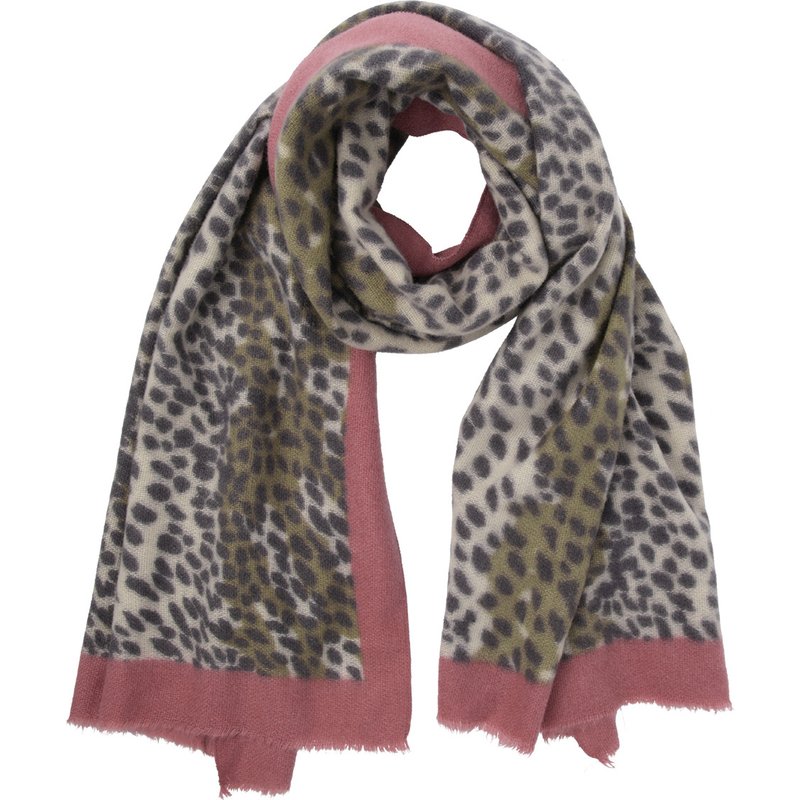Damen Schal mit Allover-Muster