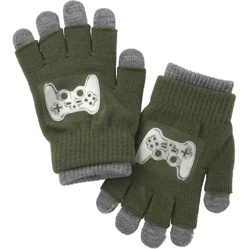2 Paar Mädchen Handschuhe mit Motiv