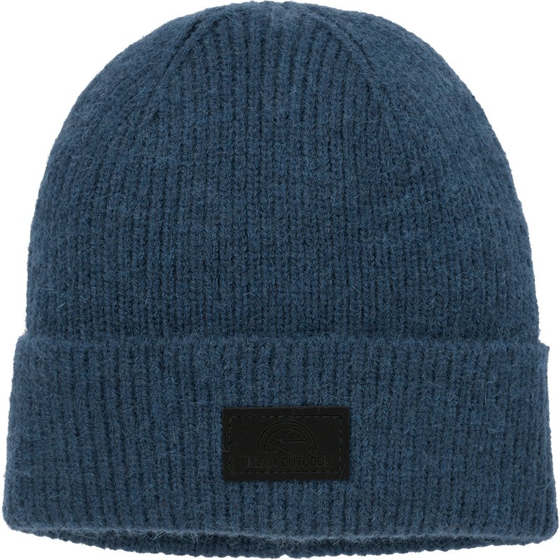 Jungen Strickmütze mit Aufnäher