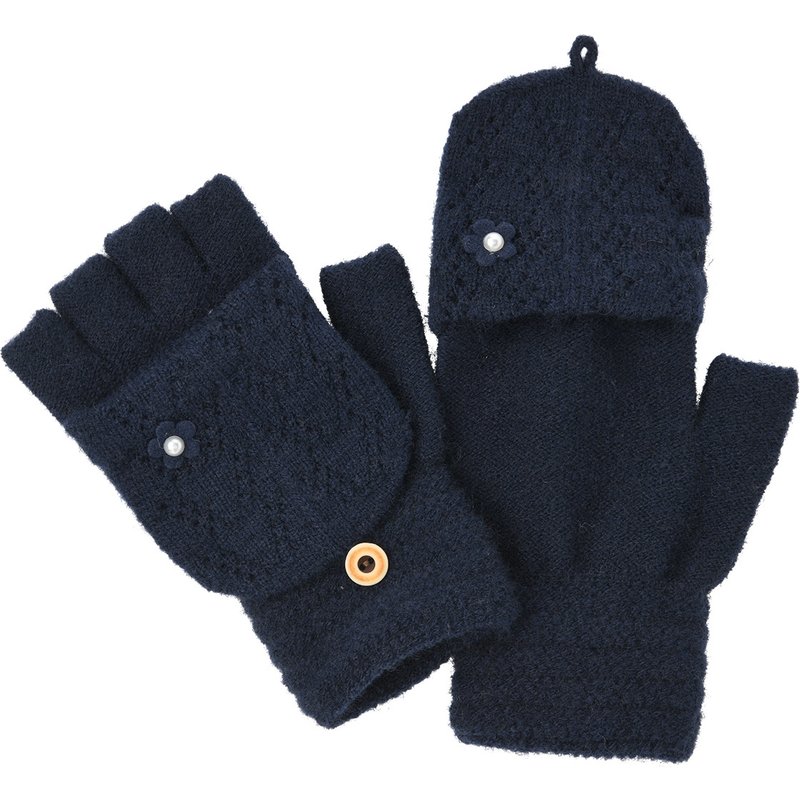 Mädchen Handschuhe mit Umschlagkappe