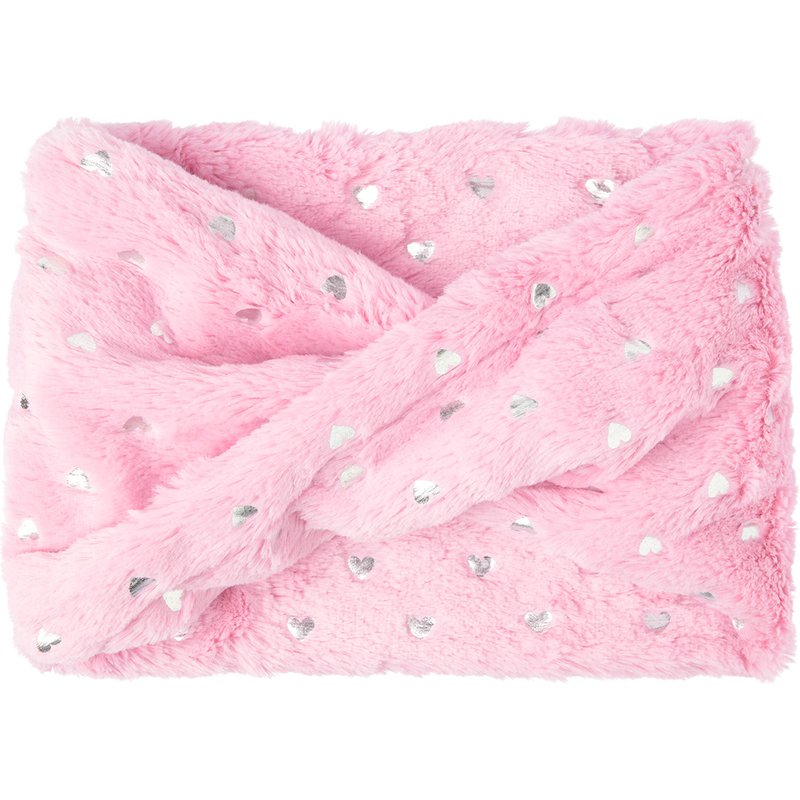 Mädchen Wintersnood mit Herzen-Allover