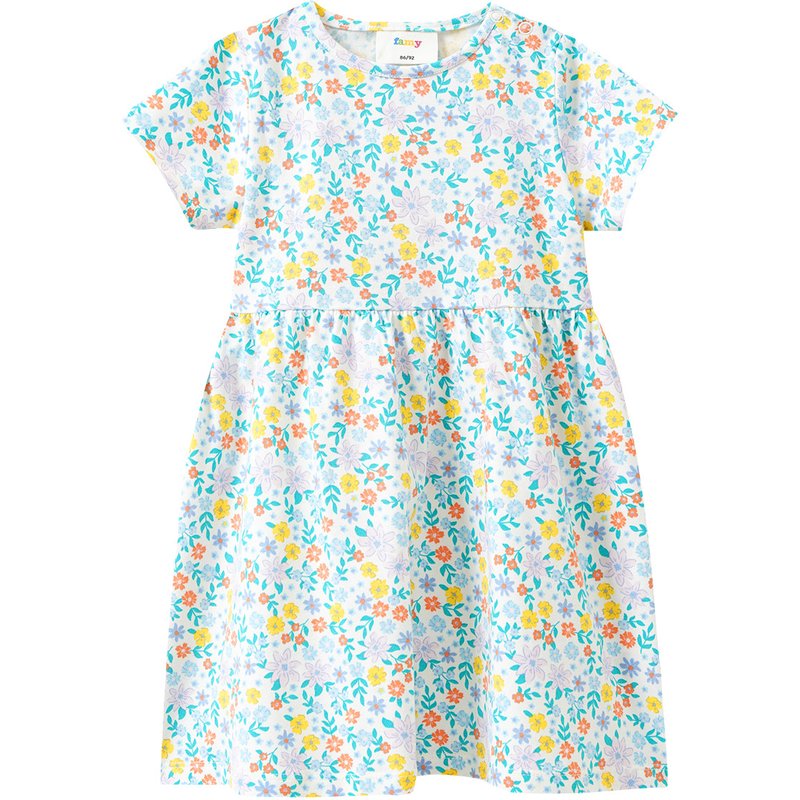Baby Kleid mit Allover-Muster