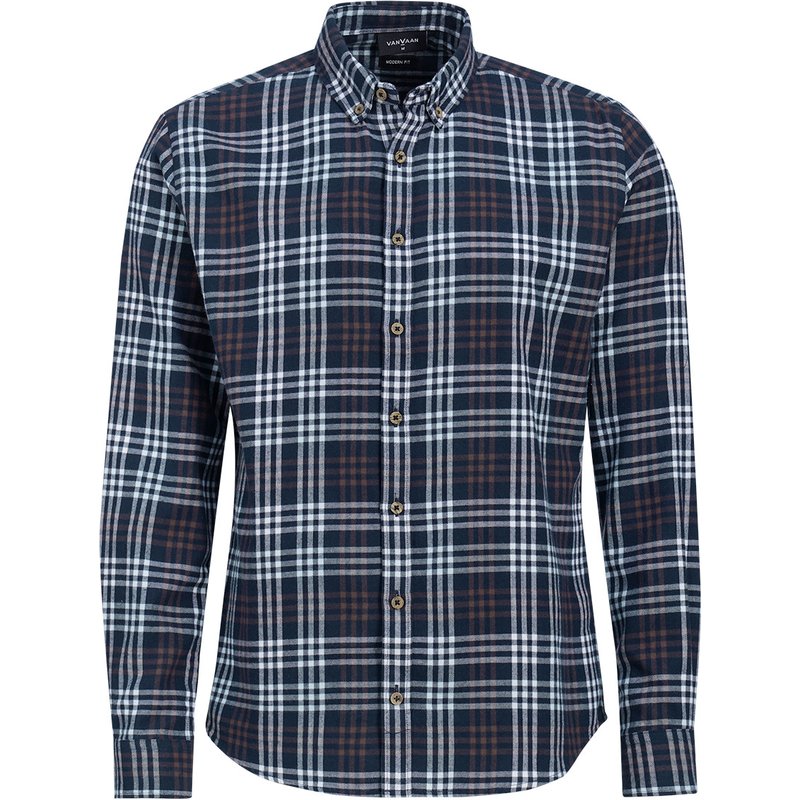 Herren Flanellhemd in Modern Fit