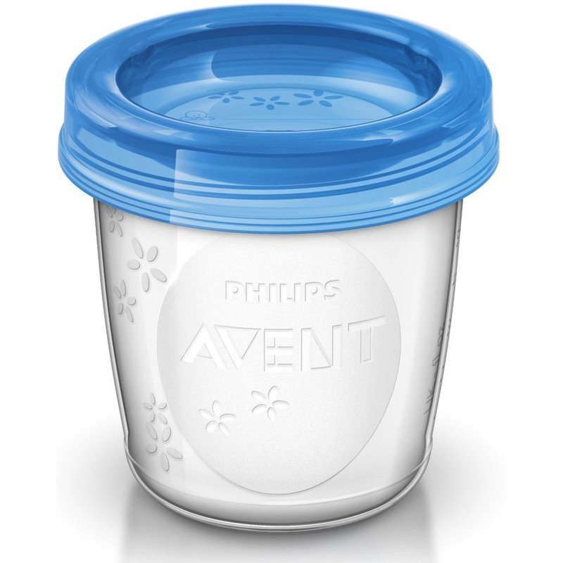 Lot De 5 Pots 180 Ml + 5 Couvercles - Philips Avent
