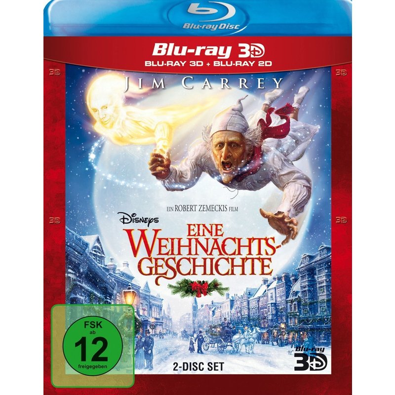 Disneys Eine Weihnachtsgeschichte (Blu-Ray 3d, Blu-Ray 2d, 2 Discs)