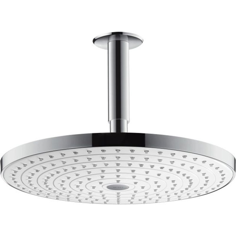 Douche de tĂȘte Raindance Select S 300 2 jets EcoSmart - Blanc/ChromĂ© 27337400