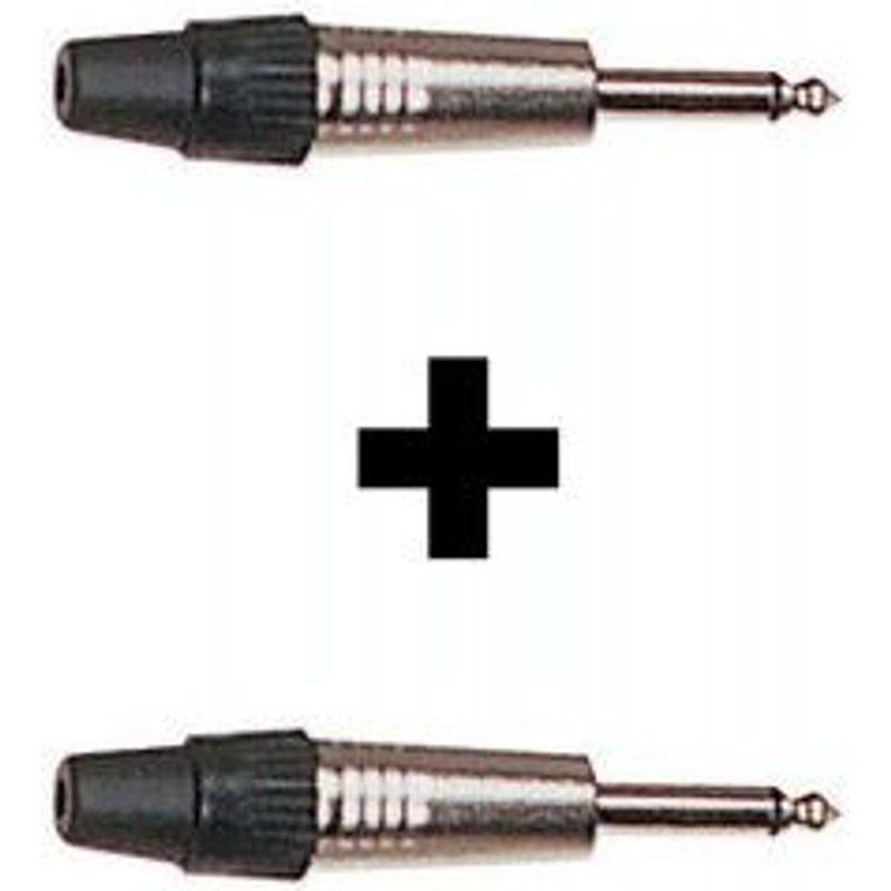 Yellow Cable JACK01 fiche jack droite