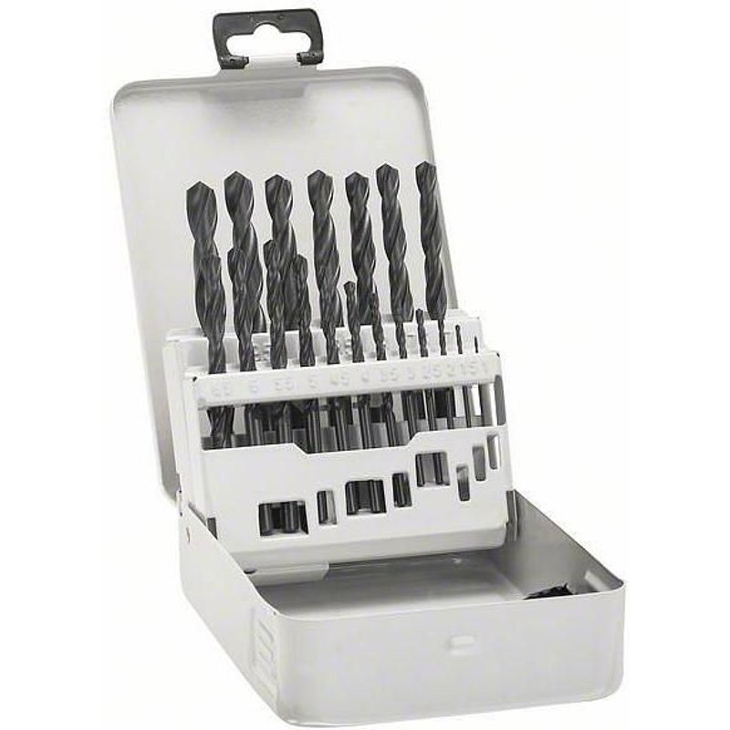 HSS set foret spiralé pour métal 19 pièces Bosch 2607018726