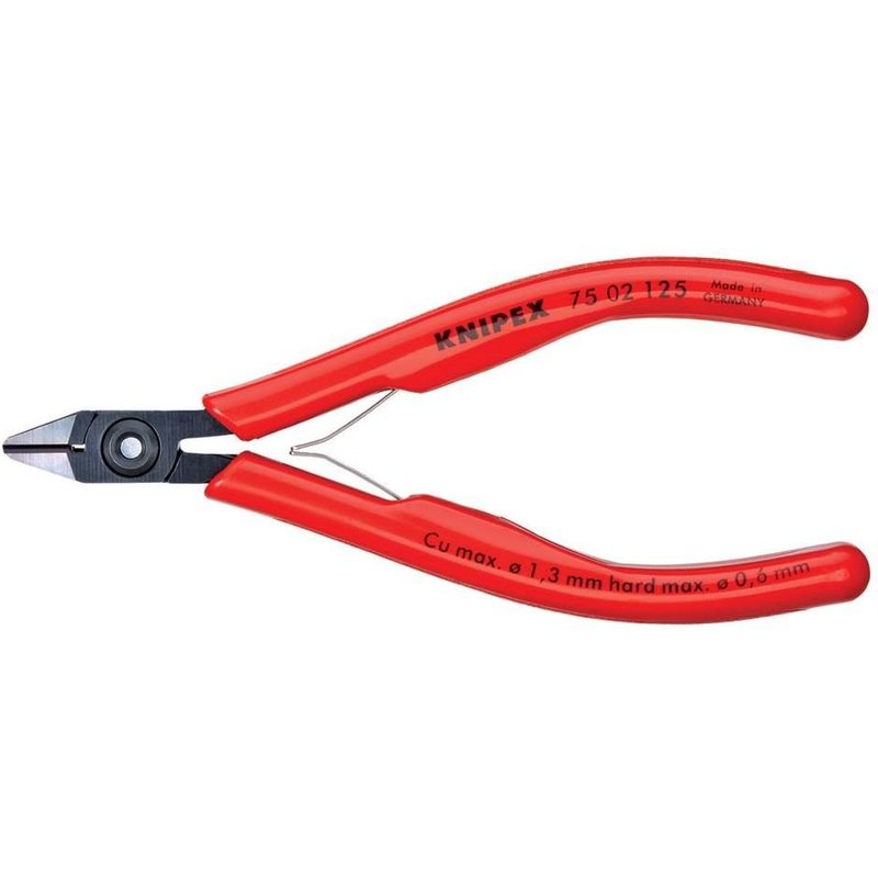 Pince coupante de côté pour l¿électronique 125mm Knipex 75 02 125
