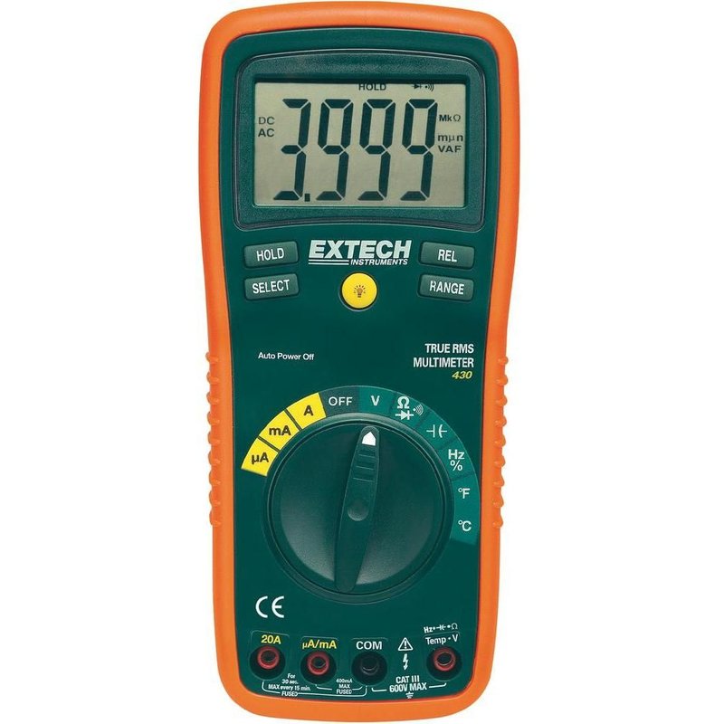 Multimètre numérique True RMS EX430