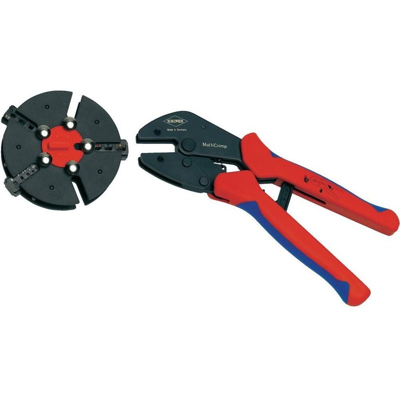 Pince à sertir avec magasin à changement rapide KNIPEX MultiCrimp