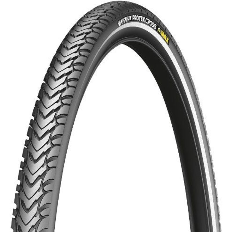 Pneu vélo City Michelin Protek Cross Max flanc réfléchissant 700x35