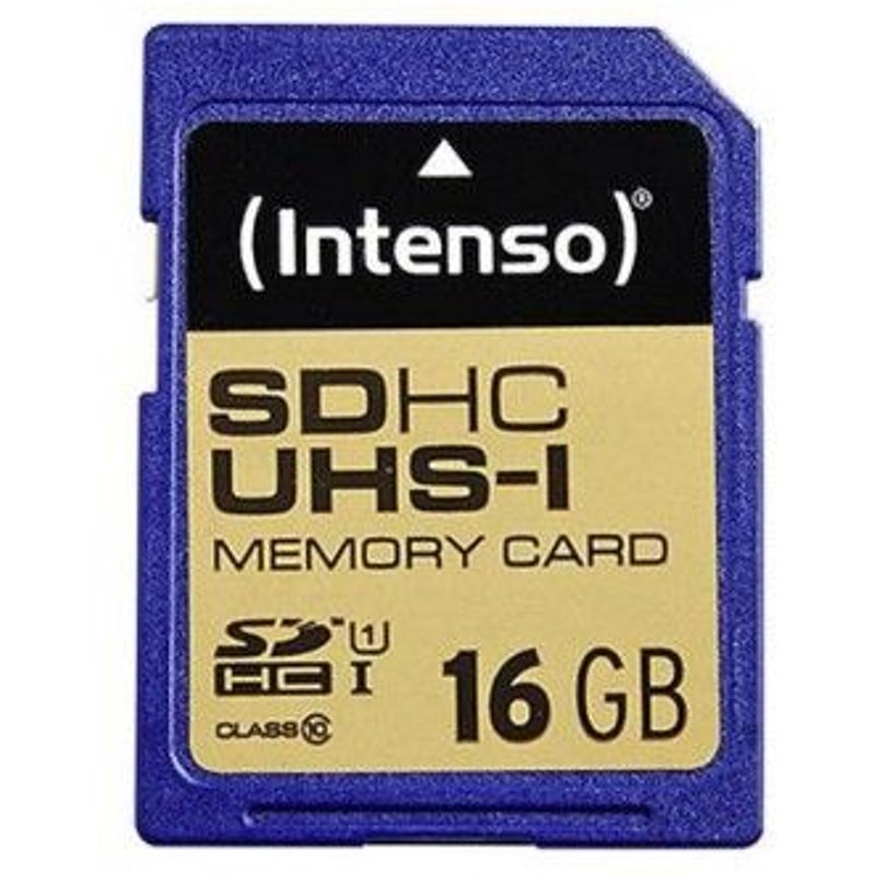SDHC 16GB Intenso Premium CL10 UHS-I Blister