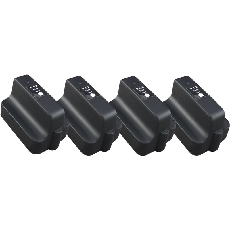 4 x Cartouche d'encre avec puce compatible HP 363, Q7966EE pour imprimantes Photosmart 3210, Photosmart 3310, Photosmart 8250, Photosmart C5180, Photosmart C6180, Photosmart C6280, Photosmart C718