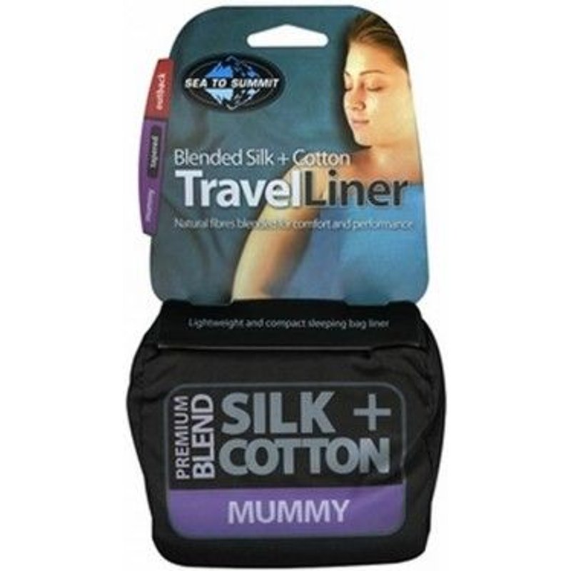 Drap De Sac En Soie Coton Mummy Sea To Summit