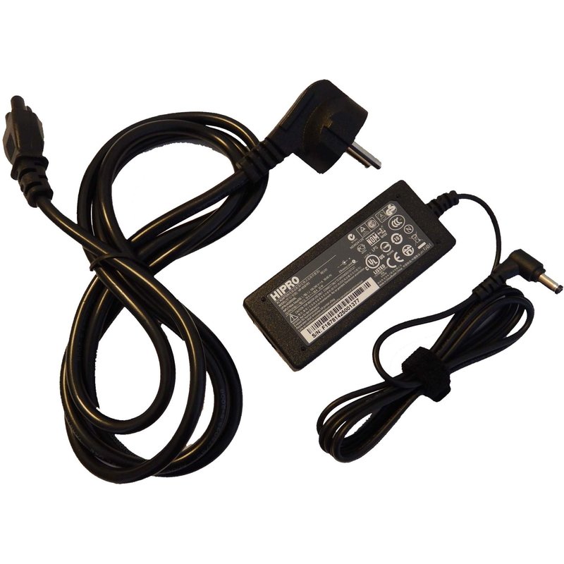 Alimentation d'origine ordinateur Hipro Notebook 30W (19V/1.58A) pour Acer Aspire One 751-Bw23F, 751-Bw26, 751-Bw26F, 751h, 751h-1021, 751h-1061