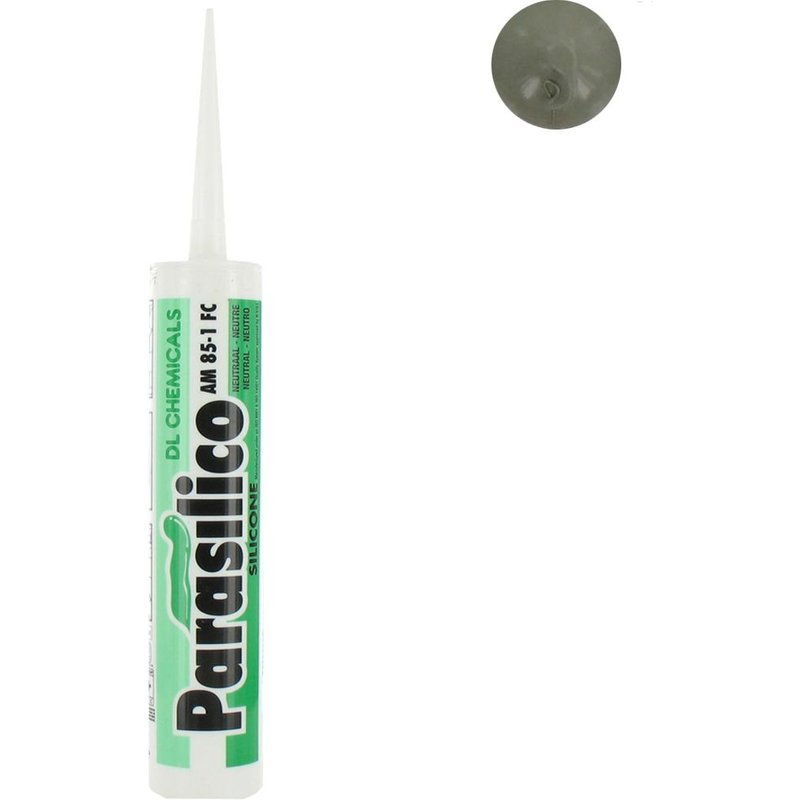 Mastic silicone parasilico DL Chemicals AM 85-1 gris béton RAL 7023