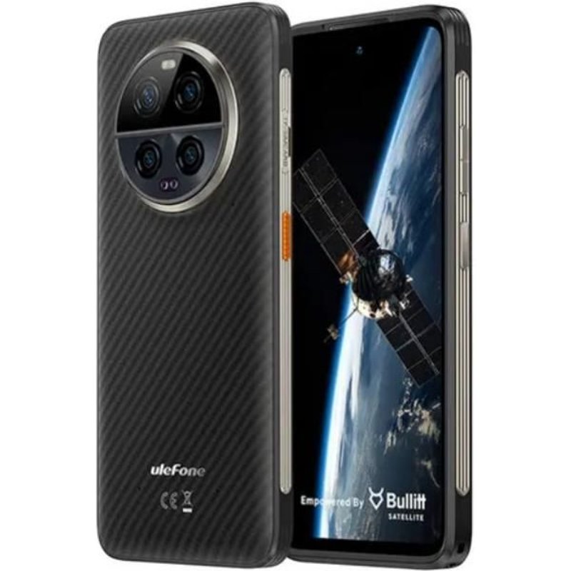 Ulefone Armor 23 Ultra 17,2 cm (6.78") Double SIM hybride Android 13 5G USB Type-C 12 Go 512 Go 5280 mAh Noir