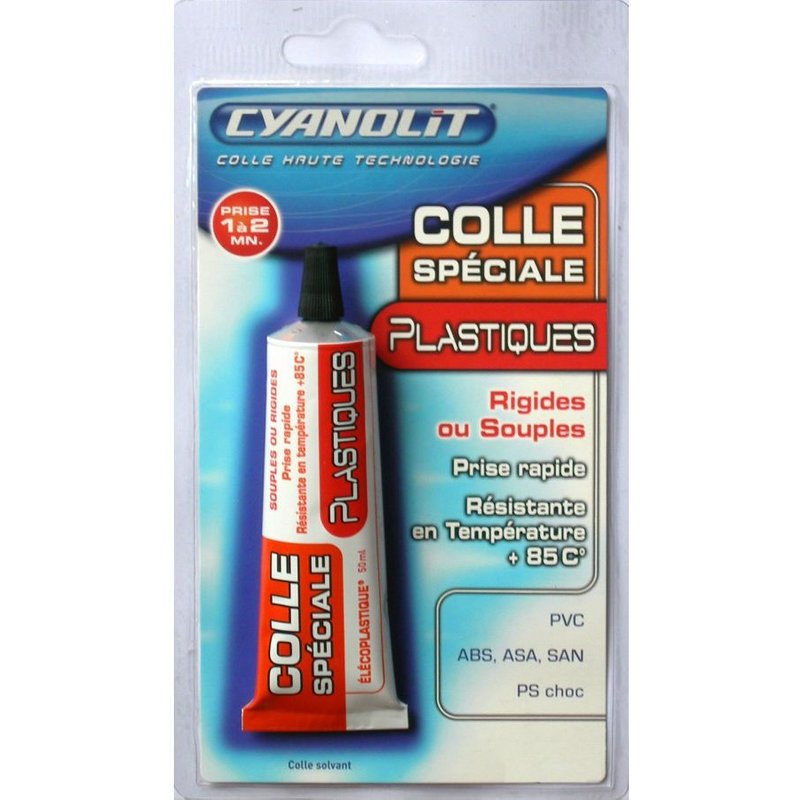 Colle spéciale plastiques Cyanolit 50ml