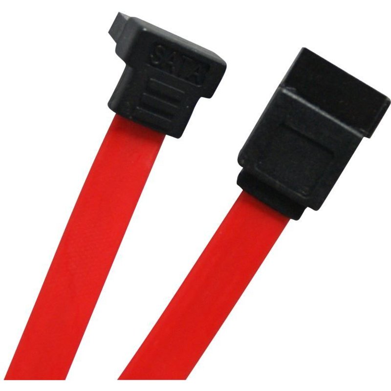 Cordon interne SATA coudé 90° 0.50m + verrou