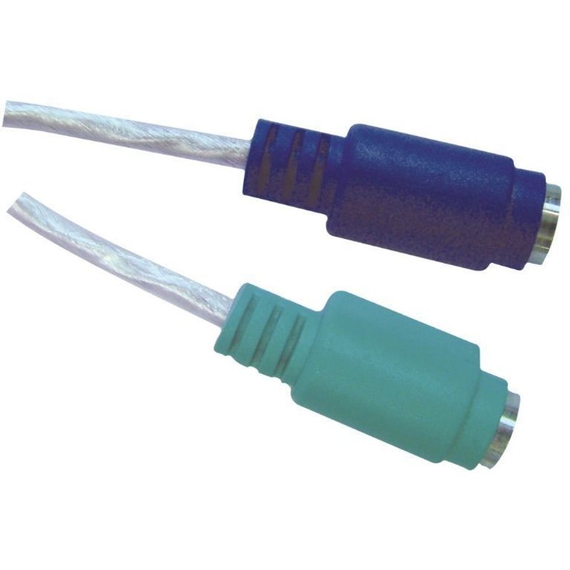 Adaptateur USB vers 2 ports PS2 clavier/souris