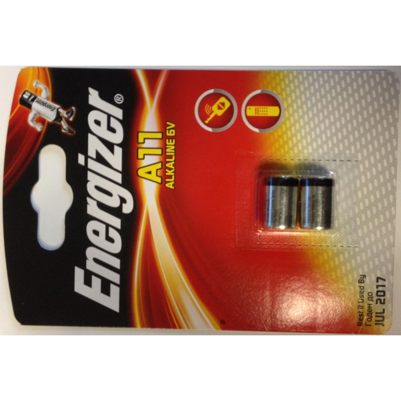 ENERGIZER Lot de 3 Blisters de 2 piles Alcaline A11 / E11A / L1016 6V