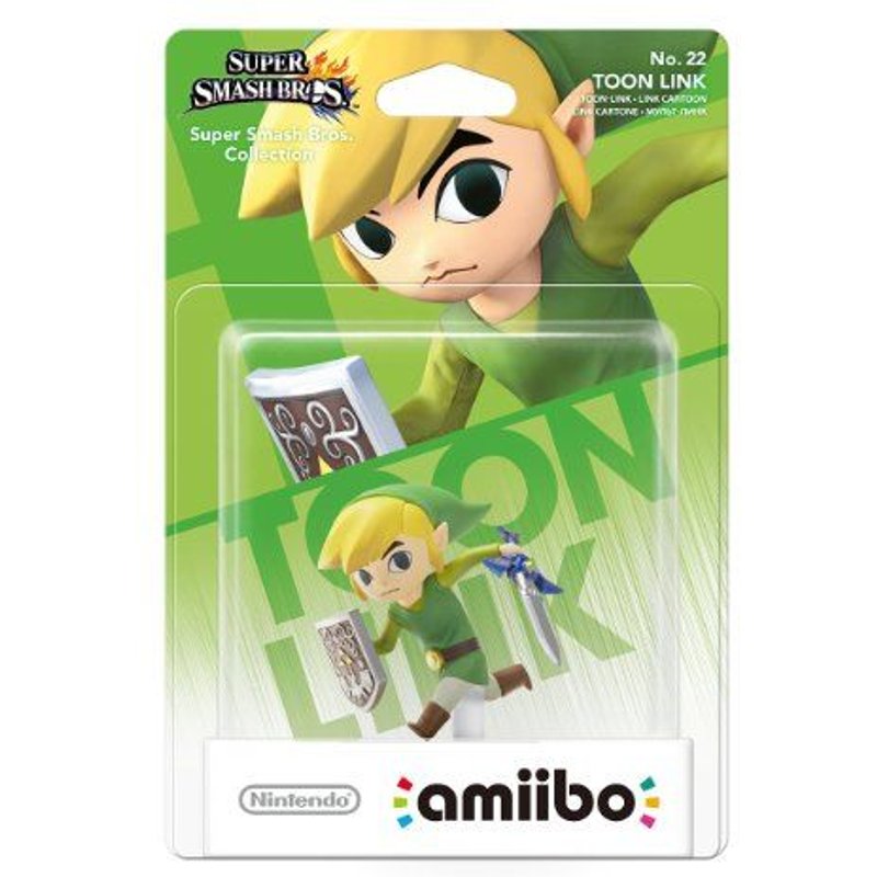 Figurine Nintendo Amiibo No. 22 Link Cartoon Collection Super Smash Bros