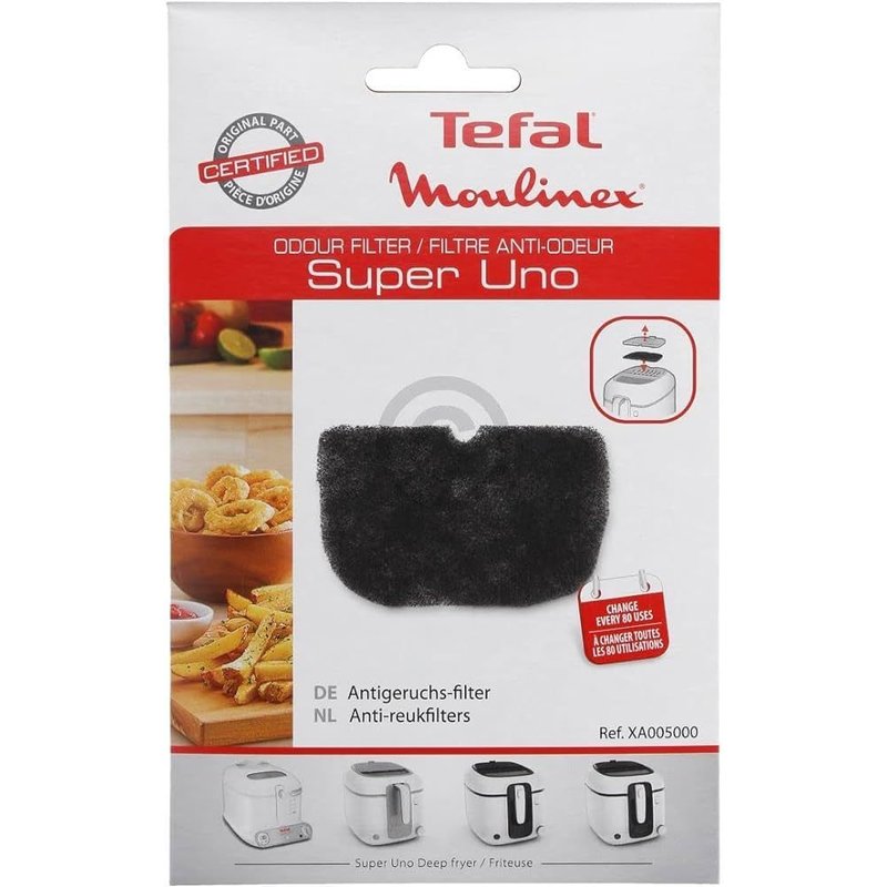 Cartouche filtre SUPER UNO XA005000 pour Friteuse TEFAL