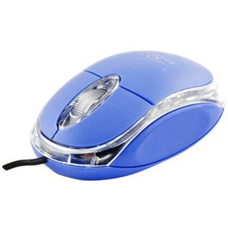 Titanum RAPTOR 3D - Souris - optique - 3 boutons - filaire - USB - bleu