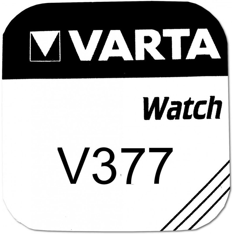 Pile de montre 377 SR626SW - SR66 Varta