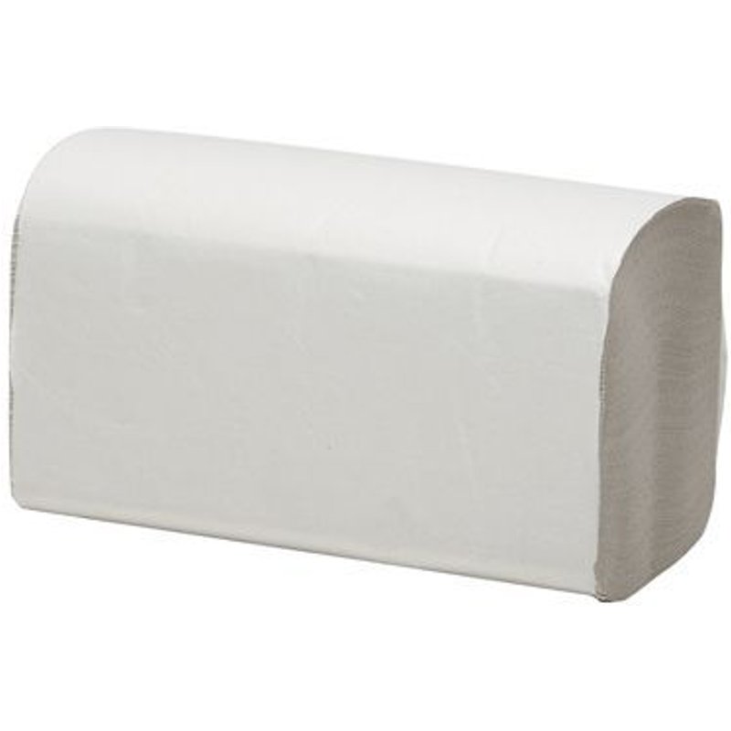 Carton de 3750 essuie-mains 23 x 24.8 cm enchevêtrés, plié en z