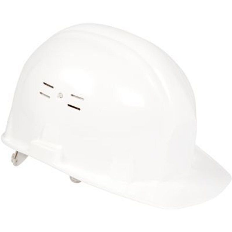 Casque de chantier blanc