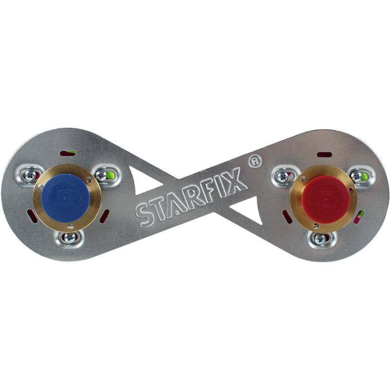 Sortie de cloison STARFIX PER Ø12 Raccords à Glissement - Femelle 1/2" (15/21) pour robinetterie entraxe 150 mm